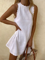 Edda™ Losse Mouwloze Jurk