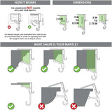 KerstHaak™ Houdt Alles Stevig