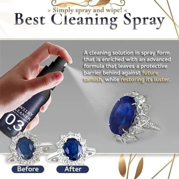 Sieraden Reinigingsspray | Ammoniakvrij | Directe Glansbescherming 30ml
