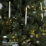 Kerstboom LED Kaarsen | FlickerLite™ | Flameloos | Afstandsbediening & Timer | Warm Witte Sfeerverlichting