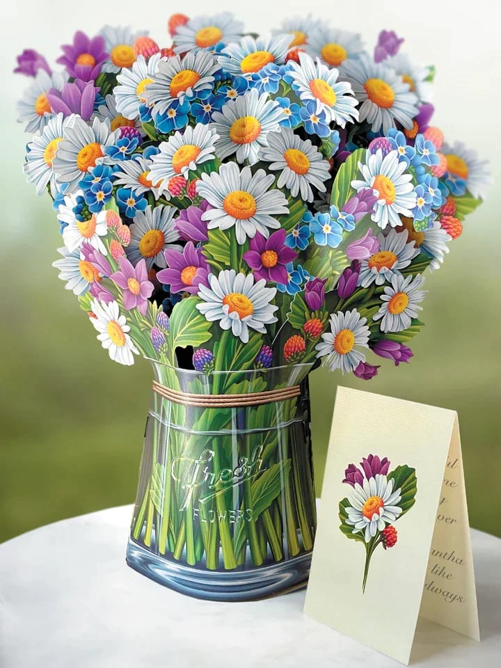 BloeiKaart™ Een Boeket zo Groot als Uw Liefde