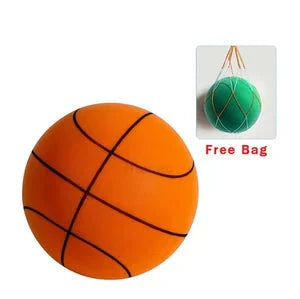 Stille Basketbal | Zachte PU Schuim Bal | Indoor Dribbelen zonder Geluid | 300g