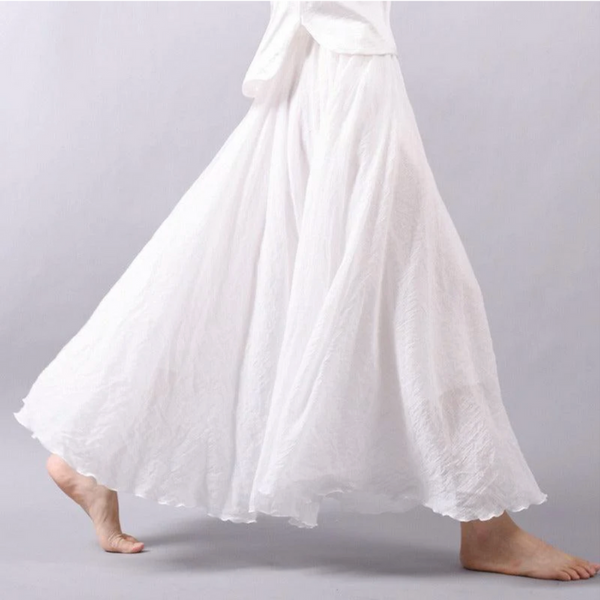 Dames Losse Plissé Rok | Bohemien