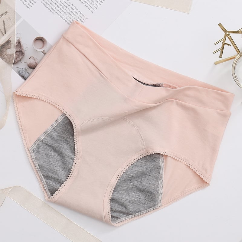Dames Lekvrije Onderbroek | Hoog Taillemodel | Absorberend & Herbruikbaar | L-5XL