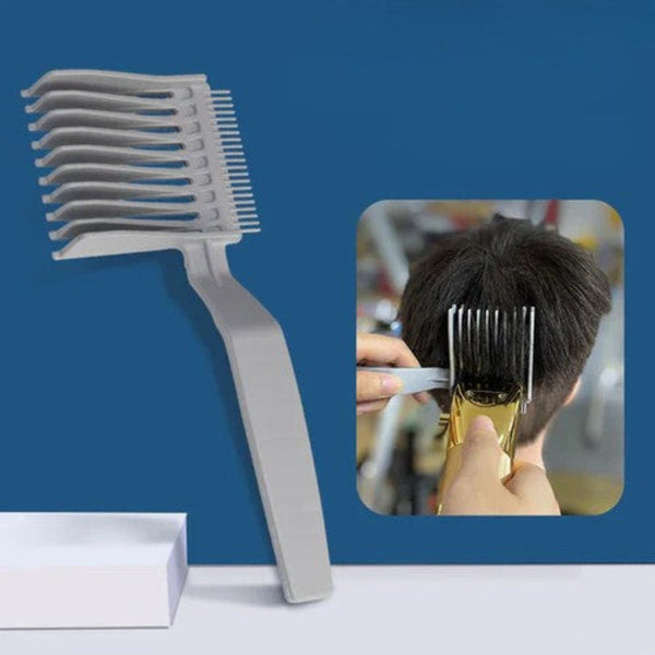 Haar Knipkam | Ergonomisch Design | Dubbele Gebogen Kam | ABS Kunststof