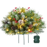 Kerst Decoratie Arrangement | Met LED Verlichting | 45 cm | Voor Binnen & Buiten