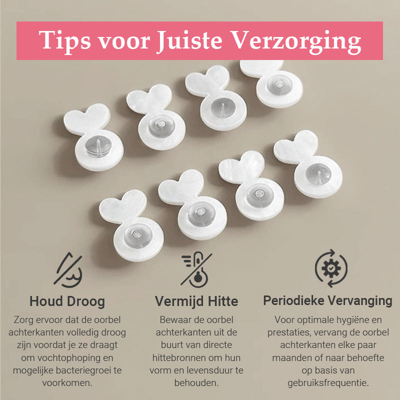 OorGrip™ Blijvende Oorbel Sluitingen