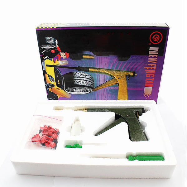 Tubeless Banden Reparatieset | Automatisch Plug Systeem | Voor Auto, Motor & ATV