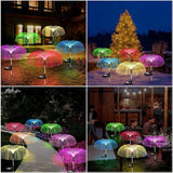 Solar Tuinlamp | Kikkerdril Jellyfish Design | Warm Wit & Kleurenwissel | 75 cm | Waterdicht