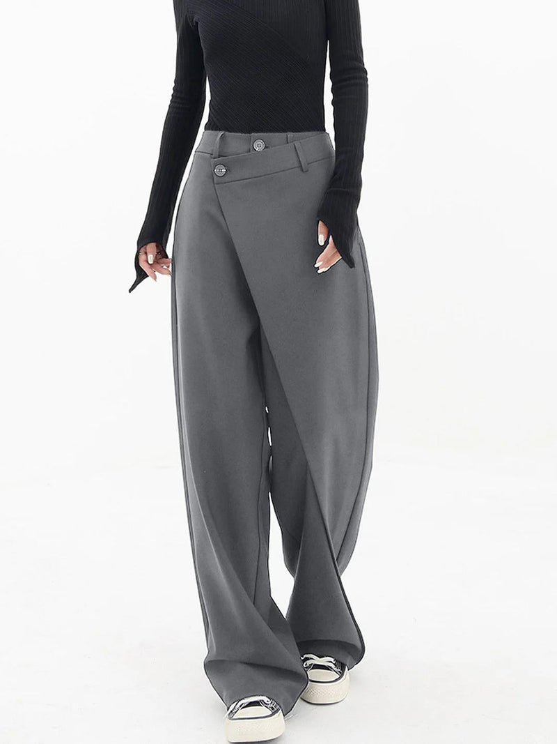 Yuli | Flatteerende Asymmetrische Taille Damesbroek