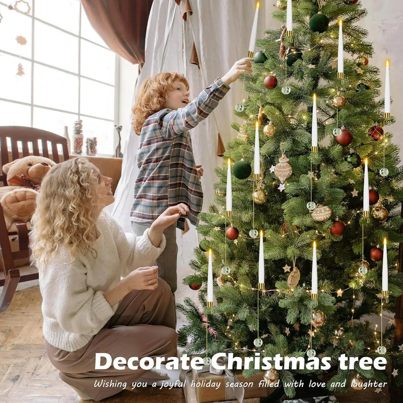 Kerstboom LED Kaarsen | FlickerLite™ | Flameloos | Afstandsbediening & Timer | Warm Witte Sfeerverlichting
