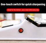 Elektrische Messenslijper | Dubbelzijdig | USB Oplaadbaar | 5-Seconden Slijpen