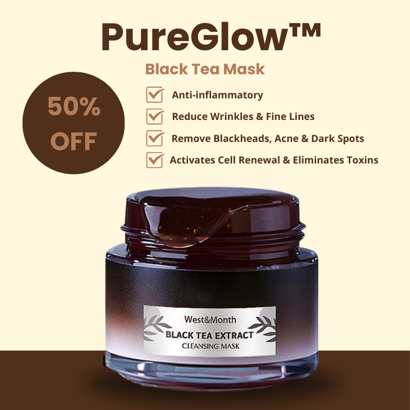 GlowTea™ Zwarte Thee Masker