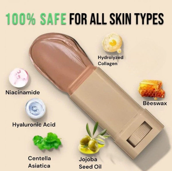 HuidTint™ Getinte Vochtinbrengende Balsem | Glowy Finish | Vegan & Dierproefvrij | Hyaluronzuur