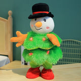 Kerst Knuffel Pop | Zingend & Dansend | Interactieve Kerstdecoratie 40cm
