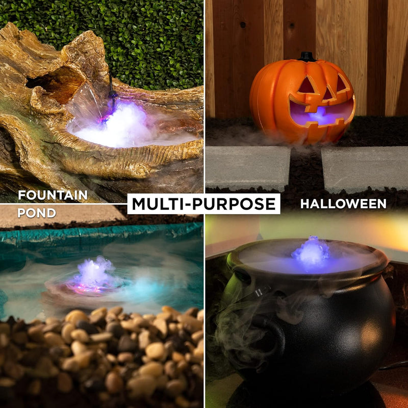 Halloween Mist Maker | Rook- en Licht Effect | Decoratie voor Spookachtige Sfeer