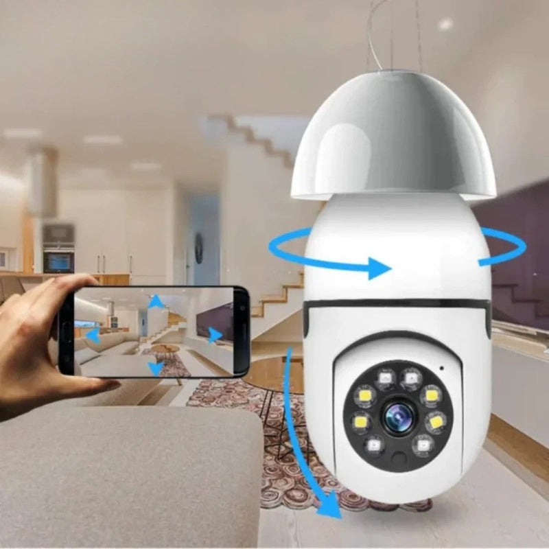 WLAN beveiligingscamera | 1080P HD | 355° panorama | Nachtzicht & bewegingsdetectie