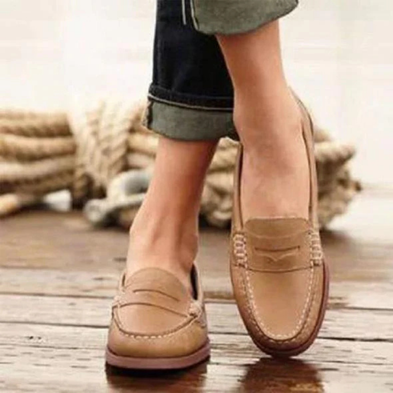 Klassieke Lichtgewicht Instapschoenen voor Vrouwen | Loafers