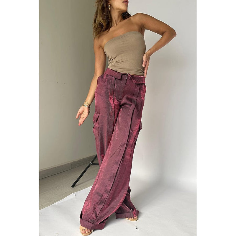 Manuela™ Gliterstof Broek