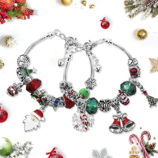 Kerst Adventskalender | Sieraden Armbanden Set | 24-delige Countdown