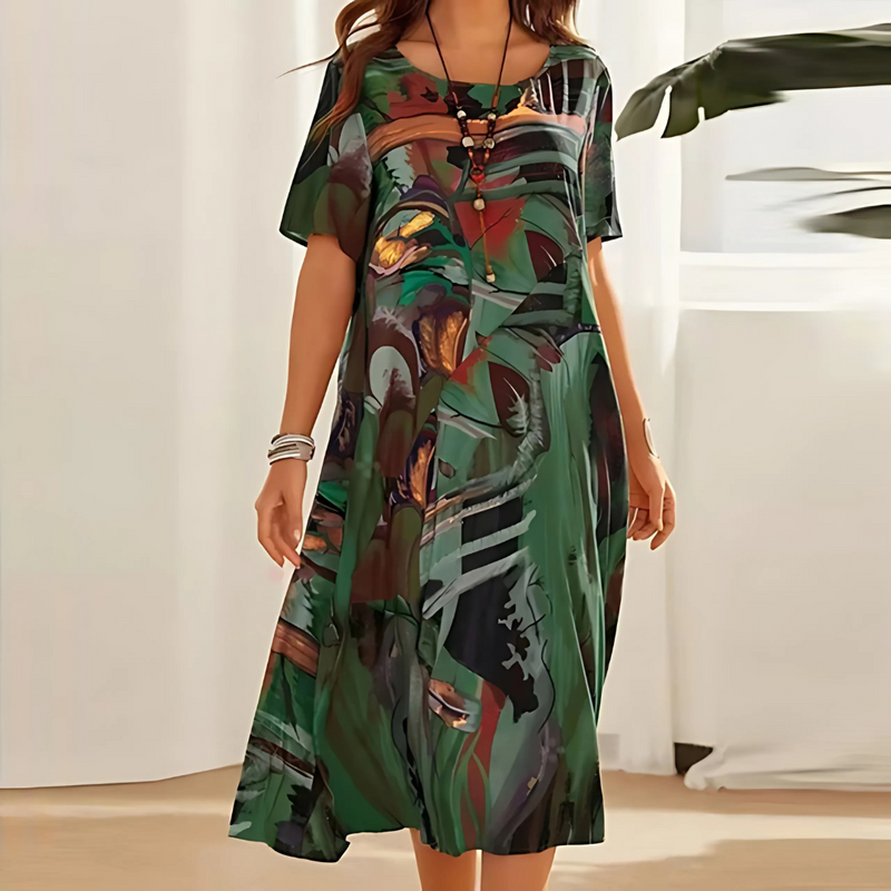 Annelies | Comfortabele & Vrouwelijke Bloemenmeisjesjurk