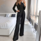 Formele Wrap Jumpsuit voor Vrouwen | Werk