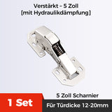 Scharnierversterker | VastZeker™ | RVS Bevestigingsplaat | Verstevigt Deur & Kastscharnieren