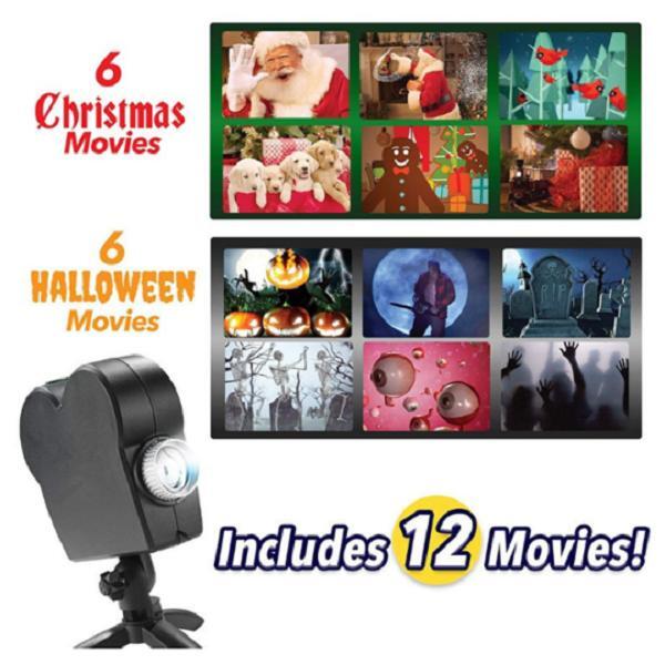 Halloween Projector | Realistische Holografische Scènes | Binnen & Buiten | Inclusief Video’s
