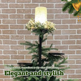 Kerstboom Topper Rek | 3-lagen |Metaal