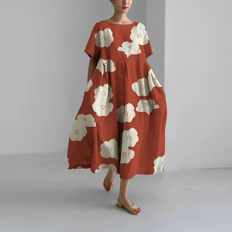 Amelia | Boheemse Bloemenjurk voor Vrouwen