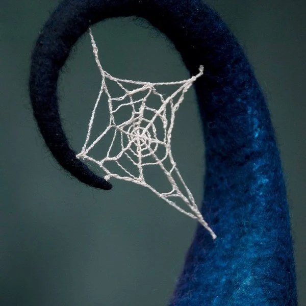 Halloween Heksenhoed | Handgemaakt | Zacht Wolvilt | One Size Volwassenen