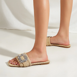 Clara™ - Glanz Strass Dames Pantoletten