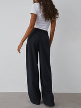 Dalia | Elegant wijde pantalon met streepjespatroon voor dames