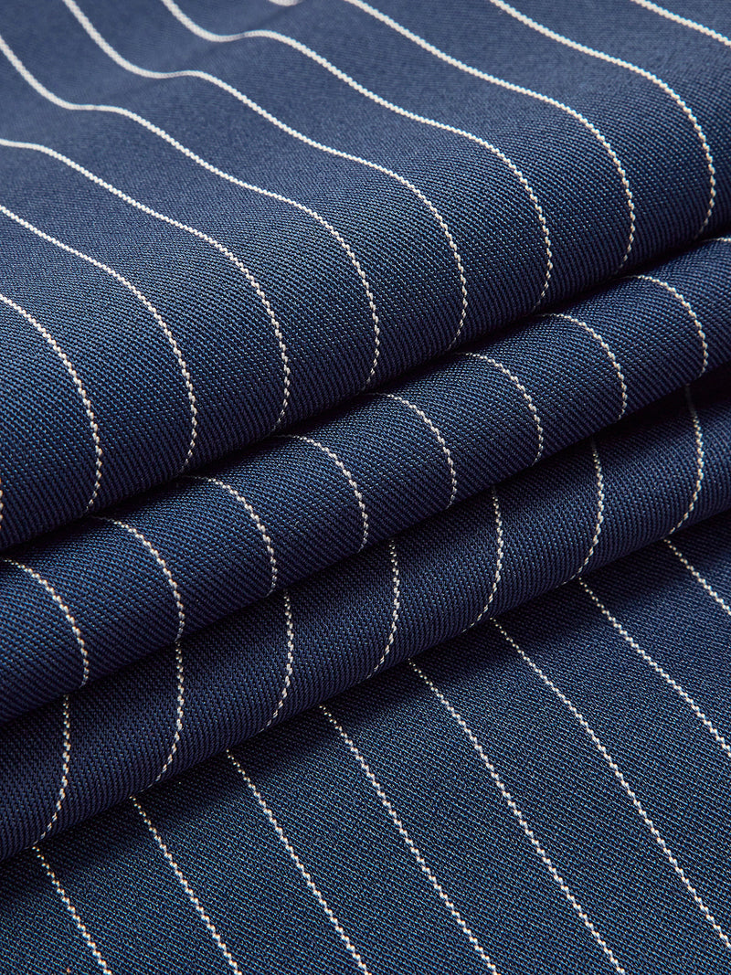 Isalie | Chic Pinstripe Geplooide Dames Broek