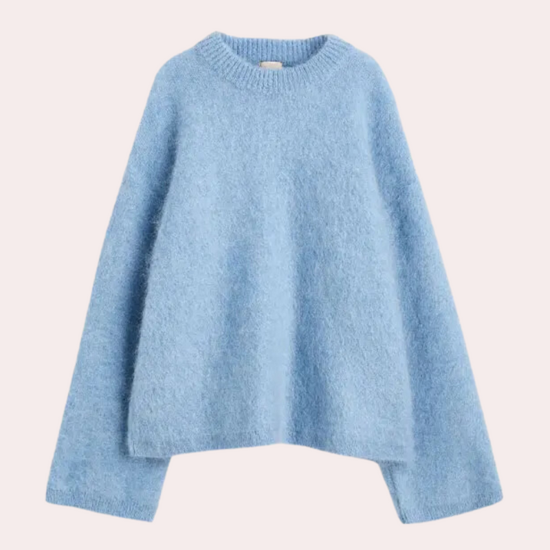 CozyKnits™ Gebreide oversized damestrui