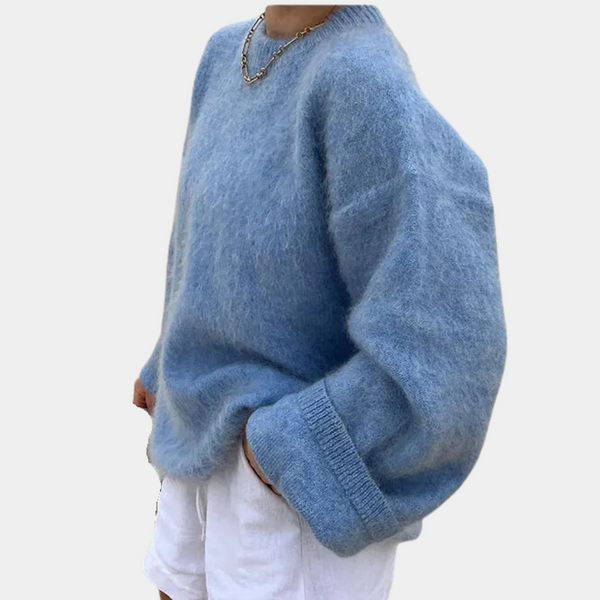 CozyKnits™ Gebreide oversized damestrui