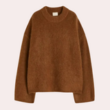 CozyKnits™ Gebreide oversized damestrui