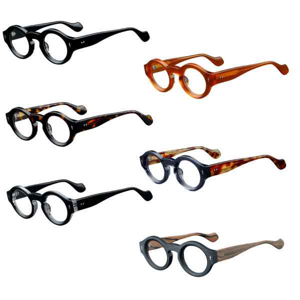 Brillenframe | Retro Design | Hoogwaardig Acetaat | Unisex