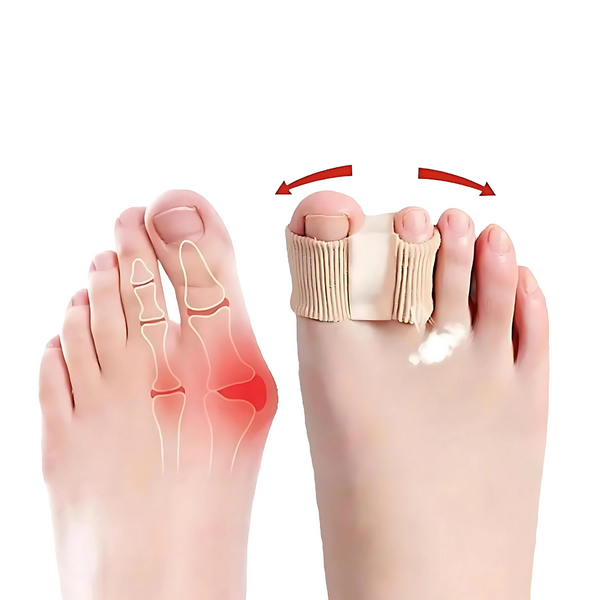 Toe Separatoren | Elastisch & Hautfreundlich | Schmerzreduktion bei Ballenzehen & Fehlstellungen