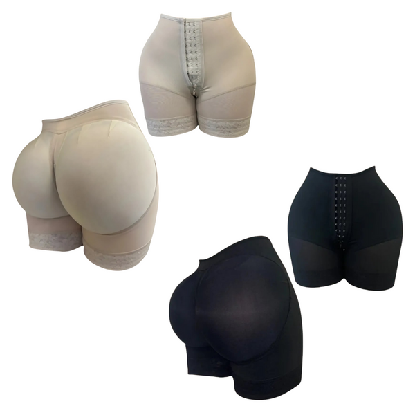 Dames Shapewear Shorts | BBL Effect | Onzichtbare Compressie | Hoge Taille