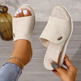 Celmiva™ – Dames Plateau Sandalen met Comfort en Elegantie voor de Zomer