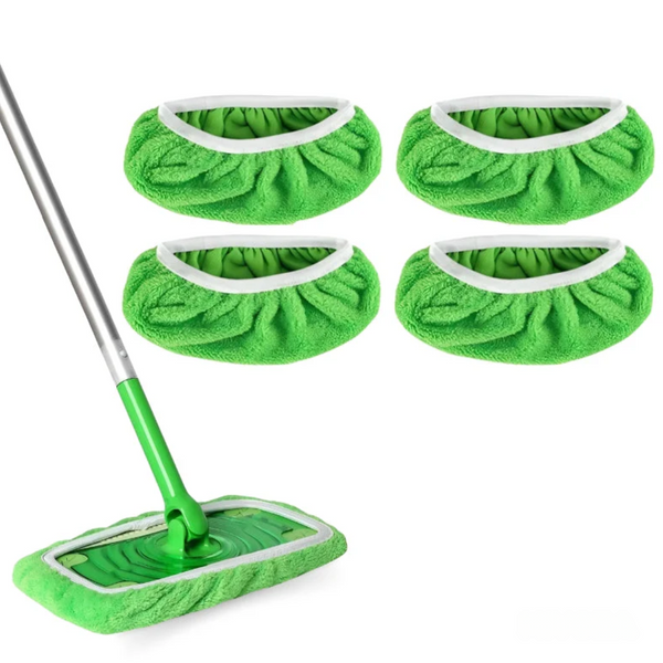 EcoMop Herbruikbare Vloermop | Microvezel Mopkop | Duurzaam & Wasbaar | Voor Alle Vloertypes