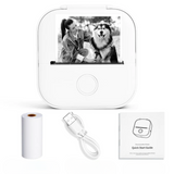 Mini Zakprinter | HandigePrint | Draadloos & Compact | Voor Foto’s & Notities