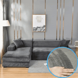 VelvetShield Sofabezug | Elastisch & Beschermend | Luxe Velours | Wasbaar