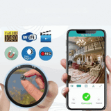 Draadloze Wifi Camera | Compact Design | HD Beeld & Nachtzicht