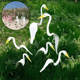 Tuin Decoratie Vogel | Windspel Flamingo/Reiger | Bewegend met Wind | Weerbestendig