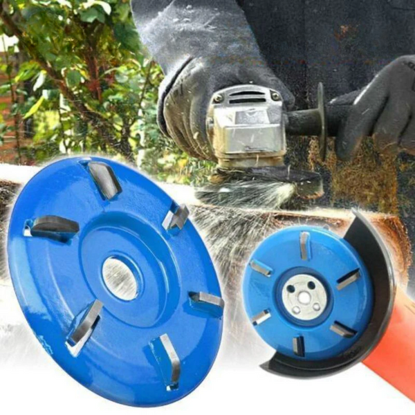 Ultimate Carving Tool Houtsnijdschijf | 6 Tanden | Precisie & Kracht | Voor Haakse Slijper