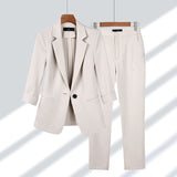 Rosangela | Elegante veelzijdige damesblazer en broekenset