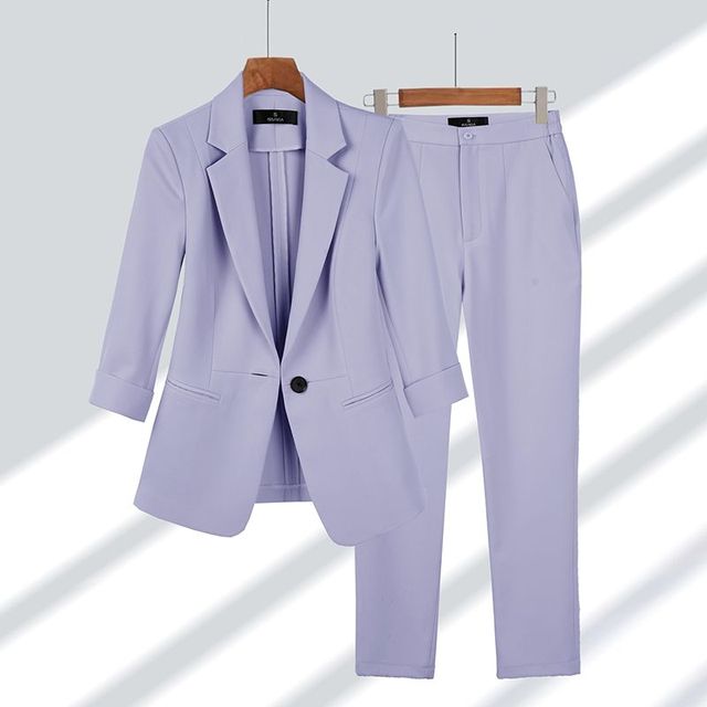 Rosangela | Elegante veelzijdige damesblazer en broekenset