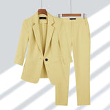 Rosangela | Elegante veelzijdige damesblazer en broekenset